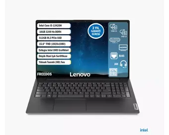LENOVO V15 G4 i5-13420H 16 GB 512 GB SSD 15.6" FHD  FREEDOS 83A1008XTR 