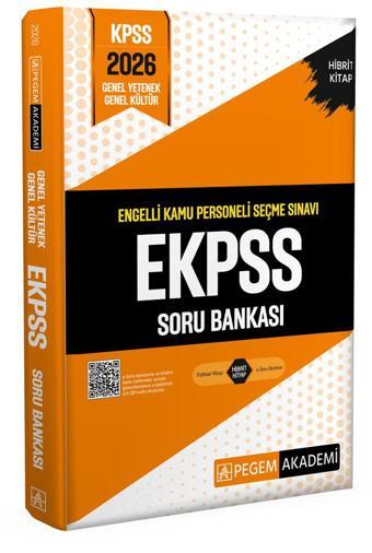 2026 E-KPSS Engelli Kamu Personeli Seçme Sınavı Soru Bankası - Pegem Akademi Yayıncılık