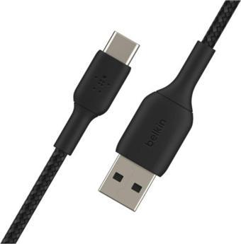 Belkin Braided Örgülü Type-c Kablo 1m Siyah