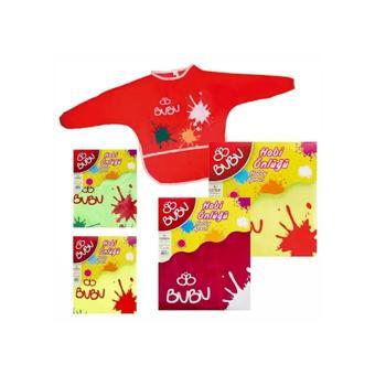 Bu-Bu Su Geçirmez Etkinlik Boyama ve Hobi Önlüğü Mavi XL Beden