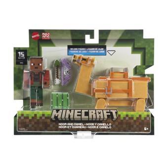 Minecraft Noor ve Deve Figür Seti – Hareketli Oyun Karakterleri ve Aksesuarları