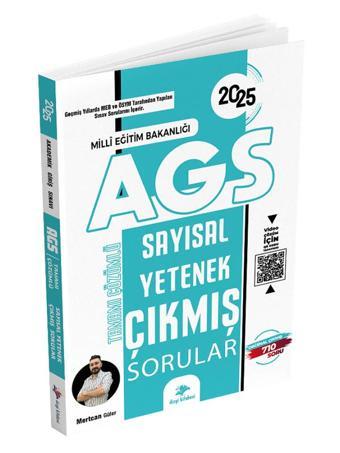 Dizgi Kitap 2025 MEB-AGS Sayısal Yetenek Çıkmış Sorular Çözümlü - Mertcan Güler Dizgi Kitap - Dizgi Kitap Yayınları