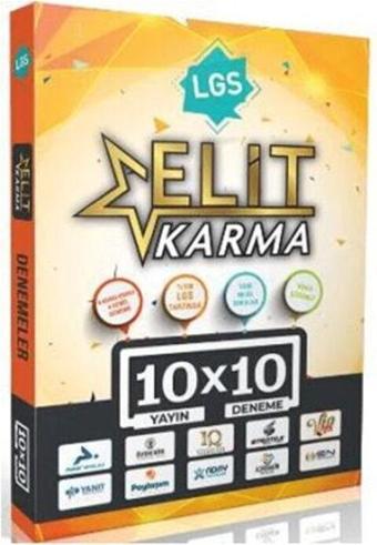 Paraf Yayınları LGS Elit Karma 10 x 10 Deneme - PRF Paraf Yayınları