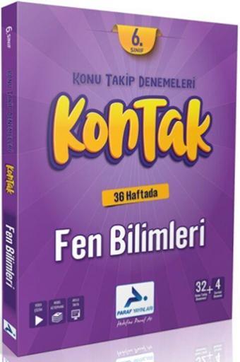 Paraf Yayınları 6. Sınıf Kontak Fen Bilimleri Denemeleri - PRF Paraf Yayınları