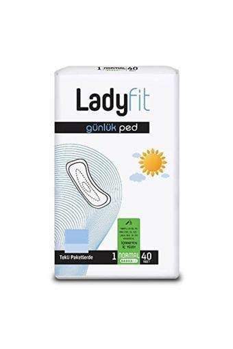 Lady Fit Ladyfit Günlük Ped Süper Normal 40 Ped