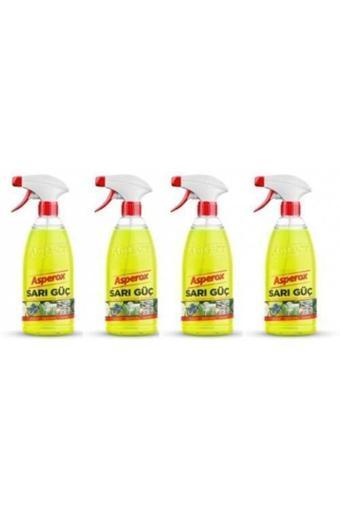 Asperox Ultra Sarı Güç Yağ Sökücü 1 Lt X4 Adet