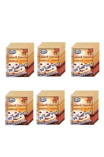 Kenton Şekerli Vanilin 10 Lu 25 Gr X 6 Adet