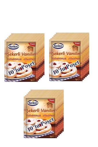 Kenton Şekerli Vanilin 10 Lu 25 Gr X 3 Adet