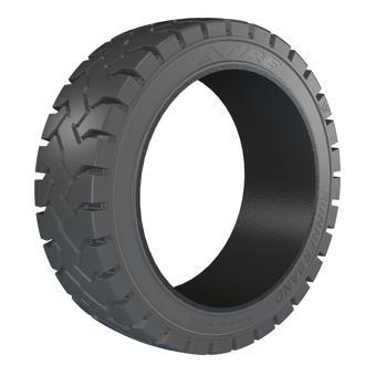 21x6-15 Runner Band Çemberli Dişli Dolgu Forklift Lastiği