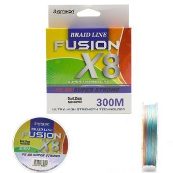 Remixon Fusion 8B Multicolor 300m İp Misina 0,25mm
