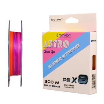 Remixon Astro 8B Multicolor 300m İp Misina 0,25mm
