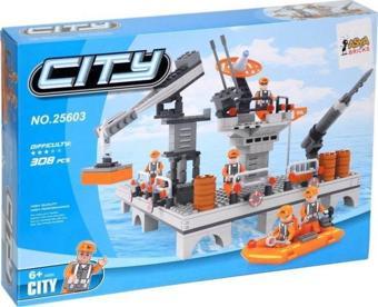 Asya Oyuncak Asya Ant Bricks City 308 Parça LEGO Denizciler Seti 0131-25603