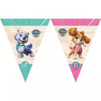 PAW PETROL SKYE LİSANSLI BAYRAK SET( 2,90 m)
