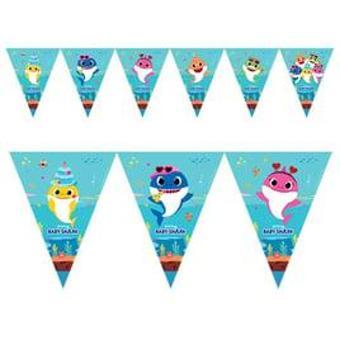 BABY SHARK PARTİ ZAMANI BAYRAK SET (2,90 m)