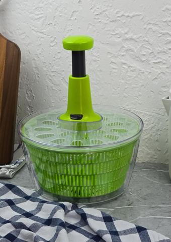 Dryer Sebze Kurutucu - Büyük Salata, Meyve Kurutma Aleti - 5 Litre, 5 Parça