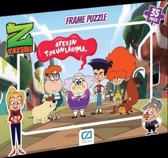 Ca Games Z Takımı 35 Parça Frame Puzzle Yapboz