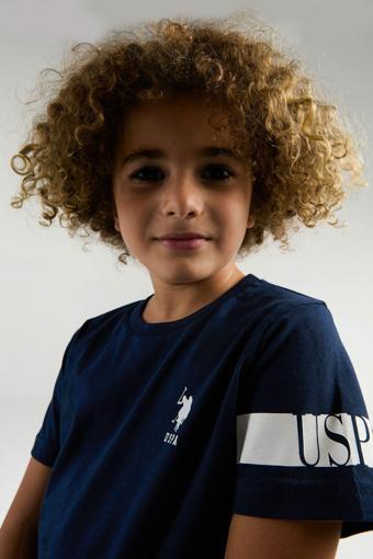 U.S. Polo Assn. Erkek Çocuk Lacivert Bermuda Takım