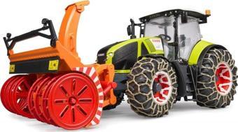 Bruder Class Axıon 950 Traktör & Kar Atma Aparatı Ölçekli Model