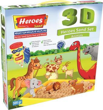 Eren 3D KALIPLI PONY KİNETİK KUM SET 500 GR KUM-032