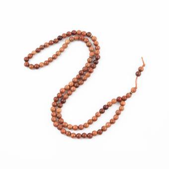 Gül Ağacı 99luk Küre Kesim 6mm Namaz Tesbih