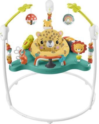 Fisher-Price Sevimli Leopar Jumperoo Zıpzıp Aktivite Oyun Seti HND47 Bebek Aktivite Merkezi