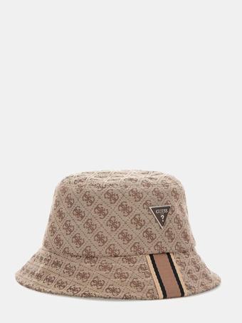 Guess Erkek  Amsterdam 4G Logolu Yağmur Şapkası