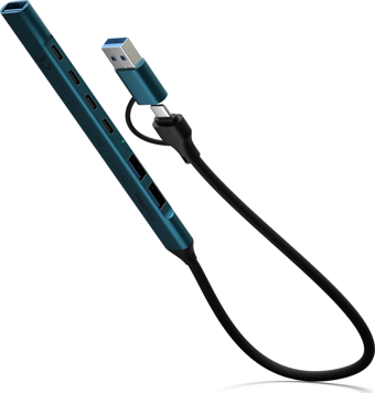 Truebo EasyConnect 7in2 Type-C / USB 3.0 Hub 