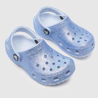 Crocs Classic frosted glitter clog