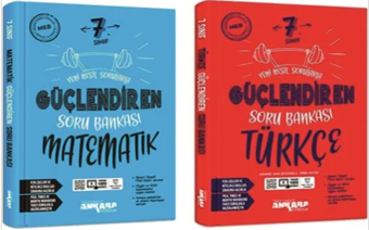 7.Sınıf Güçlendiren Serisi Matematik - Türkçe Soru Bankası Seti - Anka