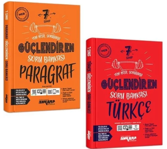 7.Sınıf Türkçe + Paragraf Güçlendiren Soru Seti 2 Kitap - Anka