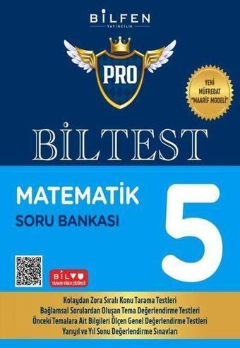5. Sınıf Biltest Pro Matematik Soru Bankası - Bilfen Yayınları
