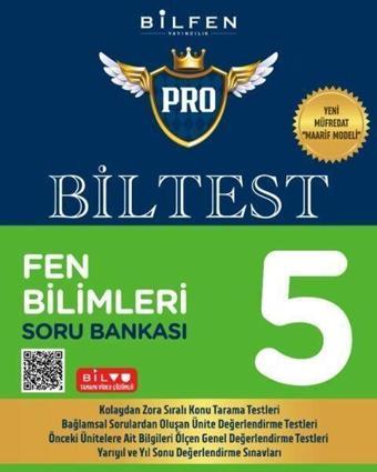 5. Sınıf Fen Bilimleri Biltest Pro Soru Bankası - Bilfen Yayınları