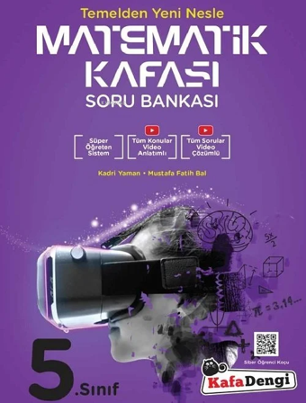 5.Sınıf Matematik Kafası Soru Bankası (Tümü Video Çözümlü) - Kafa Dengi