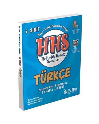 5.Sınıf Türkçe Haftalık Hasat Soruları (HHS) - Muba Yayınları