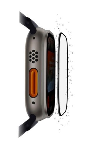 Apple Watch Ultra 49mm Ekran Koruyucu Cam Dust Repel™ Teknolojisi Yüksek Koruma Parmak İzi Bırakmama