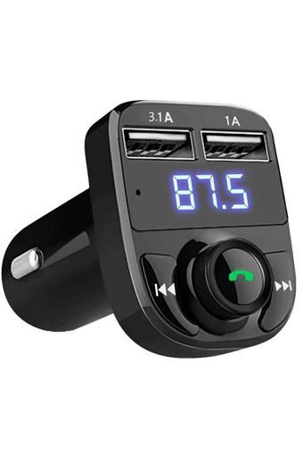 Araç Bluetooth Fm Transmitter Cihazı Araba Mp3 Çalar Oto Çakmaklık Şarj Aleti Müzik Kiti