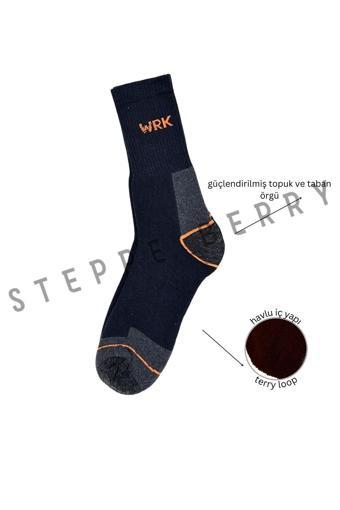 Steppe Berry 3'Lü Unisex Havlu Ağır Iş Çorabı