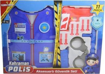 King Toys Yelekli Polis Seti SM 1986