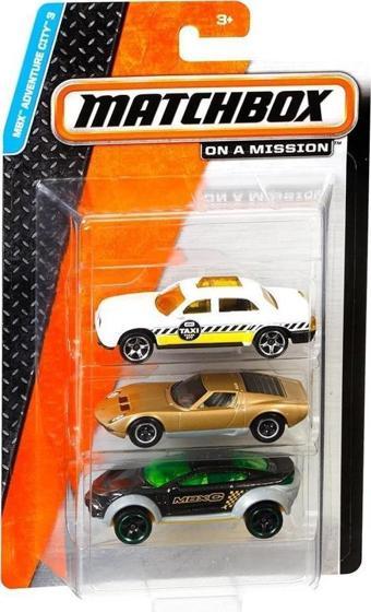 Matchbox Üçlü Araba Seti 1:64 HFK11 C3713