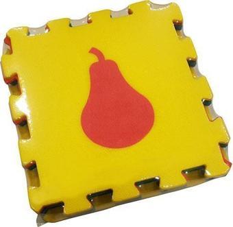 Matrax Oyuncak Polimat 33x33cm  9mm Meyveler