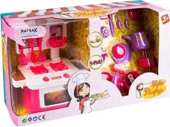 Matrax Oyuncak Şefin Mutfak Gereçleri ve Ocaklı Fırın  502