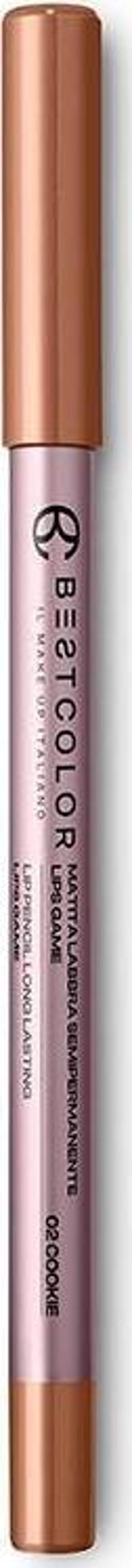 Best Color Matita Labbra Semipermanente Lips Game 02 Kurabiye Dudak Kalemi
