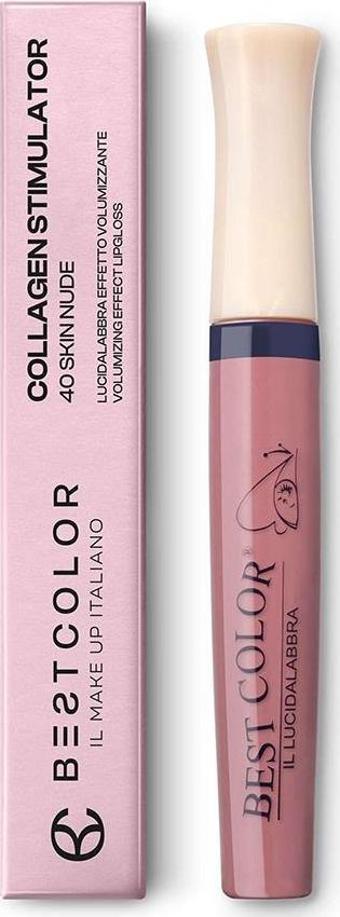 Best Color Collagen Stimulator Volumizing 40 Skin Nude Dudak Parlatıcısı