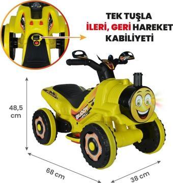 UJ Toys 6V Akülü ATV BUDDY Sarı