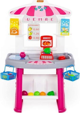 Polesie Süper Market Mini Set (kutuda) 58614 Çocuklar İçin Tartılı Market Seti Alışveriş Oyunu