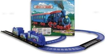 UJ Toys Pilli Raylı Vagonlu Oyuncak Tren Seti UJ6101