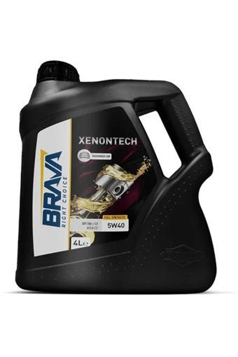 Brava Xenontech Full Sentetik 5W40 4 Lt Motor Yağı