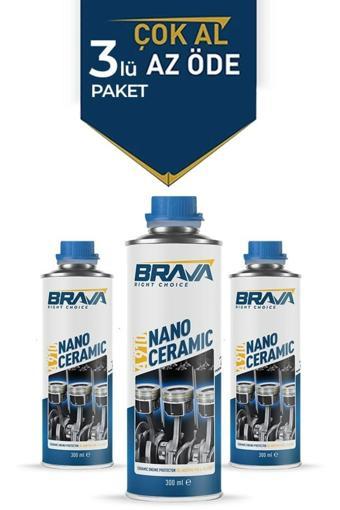 Brava A910 Nano Ceramic Yağ Katkısı 300 Ml X 3