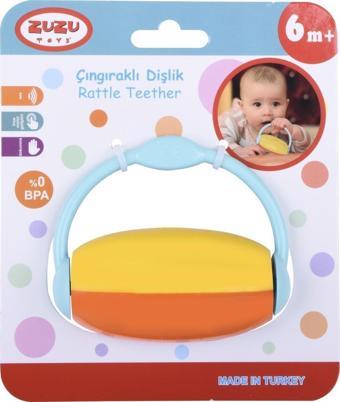 Zuzu Toys Renkli Çıngıraklı Dişlik