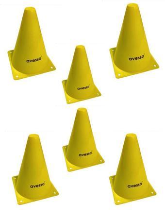 Avessa Hn-18-4 Antrenman Hunisi 18 Cm Sarı 6lı